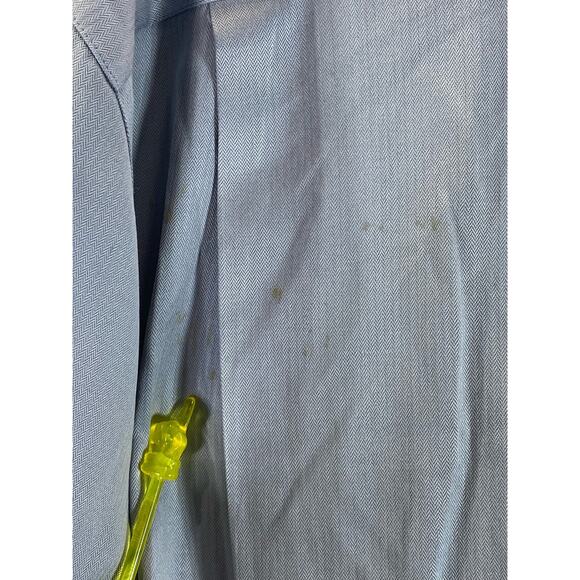 TOMMY BAHAMA Men's Blue Vintage Silk/Cotton Button-Up Short Sleeve Shirt SZ L - Picture 8 of 15